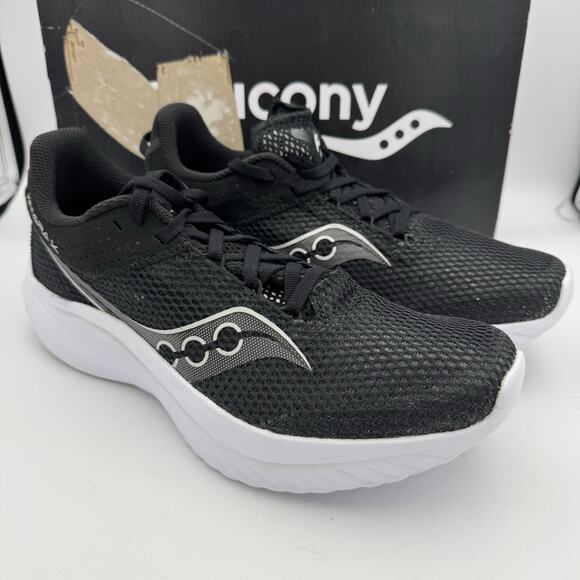 Saucony Men’s Kinvara 14 Size 9 Running Shoes Black/White S20823-05 NIB